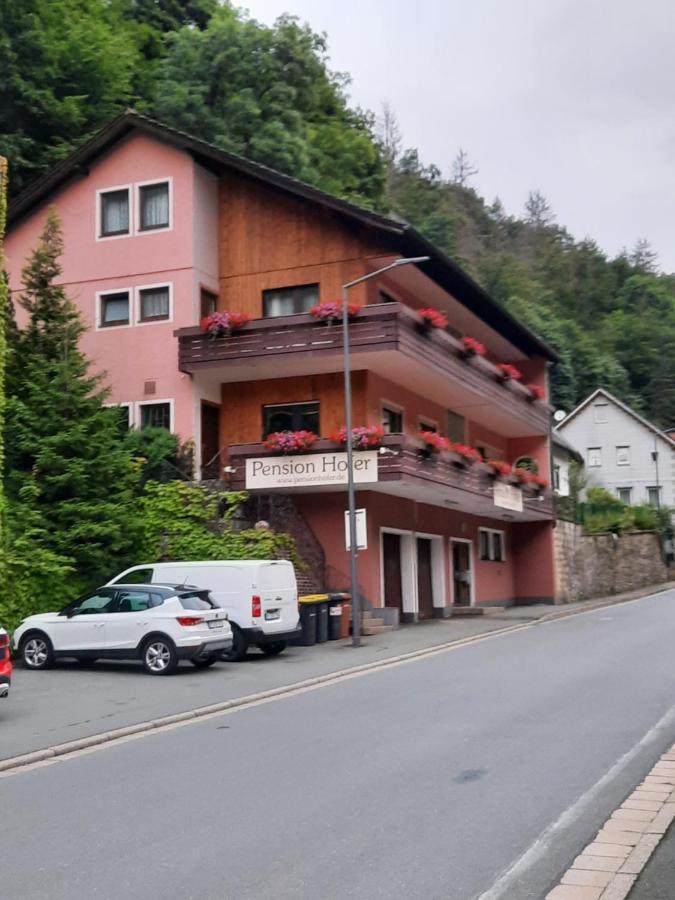 Pension Hofer Bad Berneck im Fichtelgebirge Eksteriør bilde