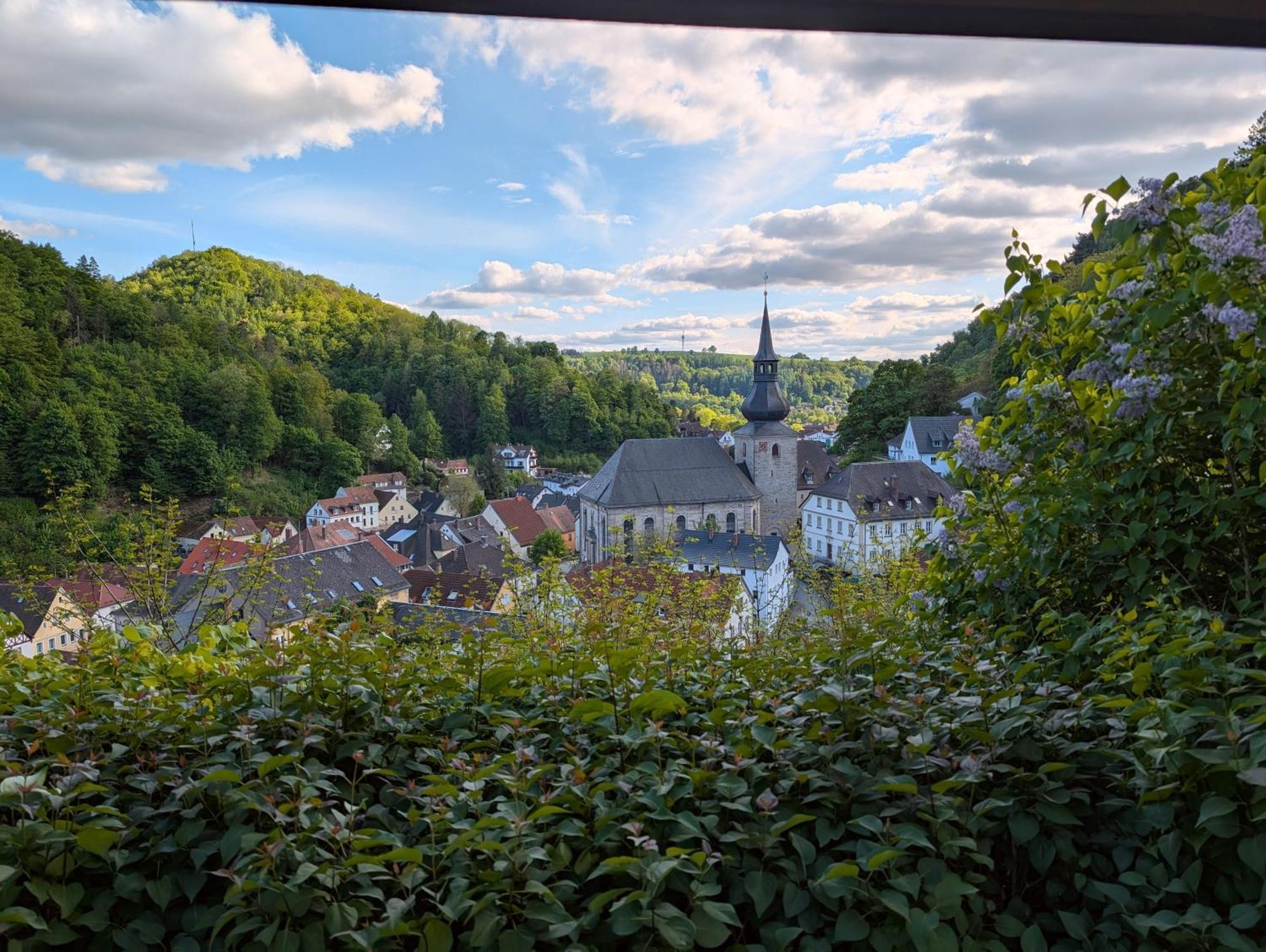 Pension Hofer Bad Berneck im Fichtelgebirge Eksteriør bilde