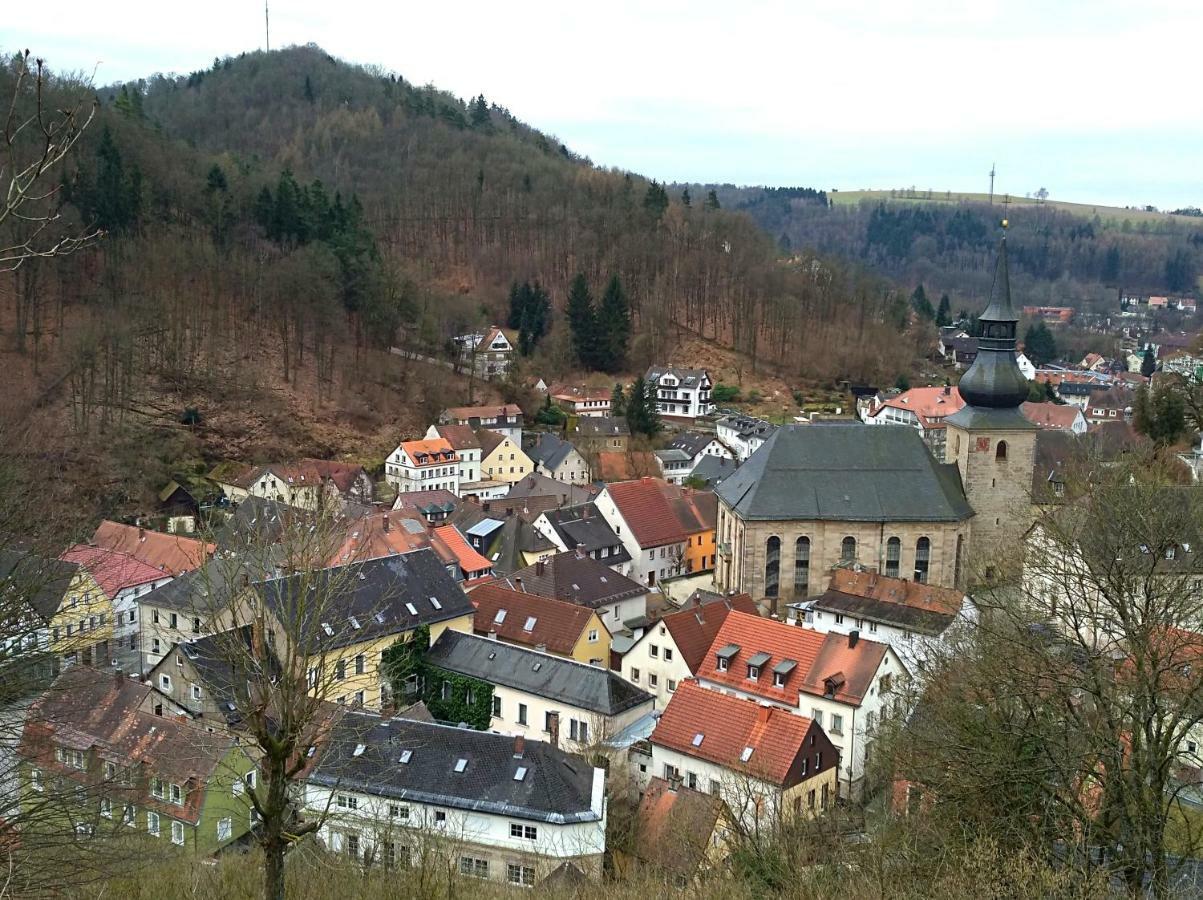 Pension Hofer Bad Berneck im Fichtelgebirge Eksteriør bilde